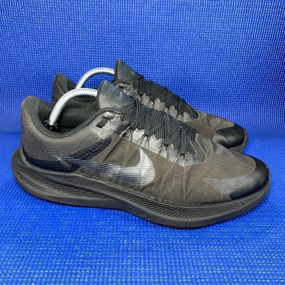 NIKE ZOOM WINFLO 8 Men`s Size 10 - Black Running Shoes Sneakers CW3419-002 main image 8